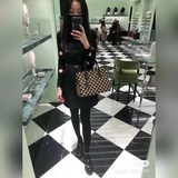 P-House Small Killer Bag 1BA863 Checkered. Эта сумка Galleria выполнена из знако