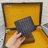 [Оригинал] bv 【Модель】 1730-1 Короткий кошелек Размер 10-10-1 см 【Цвет】 Черный.