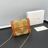 Бренд： Celine 19366 Съемная цепочка Цвет： Абрикосовый Синий Размер： 11.
