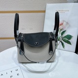 Популярная сумка Lindy из оригинального полотна с оригинальной кожей, большая па