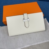 【Оригинальный товар Hermes】 Новый женский кожаный кошелек с внутренним карманом 