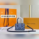 Сумка M81168 Nano Speedy в цвете «джинсовый синий» — это классическая сумка Spee