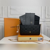 Высококачественная оригинальная Pochette, изготовленная из кожи Monogram Emprein