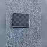 N63260! Многофункциональный кошелек Damier Graphite из канваса с цветными деталя