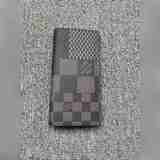 N60435 Черный кожаный кошелек Brazza из коллекции Damier Graphite 3.