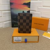 Высококачественный кожаный чехол для карт Louis Vuitton с семью отделениями для 