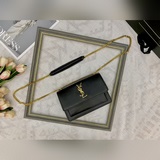 SAINT LAURENT новейшая сумка с крокодиловым узором, такая же, как у Принцессы Вэ