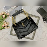 Сен-Лоран (SAINT LAURENT) LOULOU PUFFER стеганая сумка, 100% подлинная.