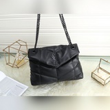 Новая модель loulou puffer стеганая сумка из овечьей кожи, мягкая и нежная на ощ