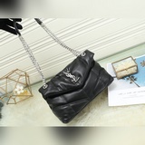 【Новинка】 LOULOU PUFFER Сумка из стеганой кожи ягненка, изготовлена из 100% кожи