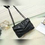 【Новинка】 LOULOU PUFFER Сумка из стеганой кожи ягненка, изготовлена из 100% кожи