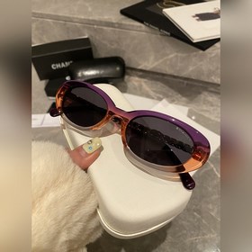 Chanel, милая бабушка, CH7980 дымчато-фиолетовый