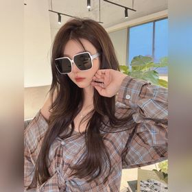 Chanel Grand Marron Sunglasses Размер： 60-14-145 Ch5698 белые дет