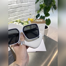 Chanel Grand Marron Sunglasses Размер： 60-14-145 Ch5698 белые дет