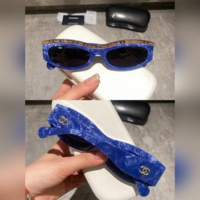 Солнцезащитные очки CHANEL 9112 Азиатская версия, овальные Сочета