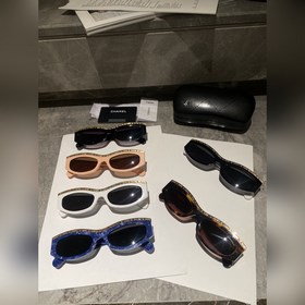 Солнцезащитные очки CHANEL 9112 Азиатская версия, овальные Сочета