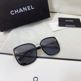 Классический черный цвет ~~ Классическая опрама очков CHANEL с но