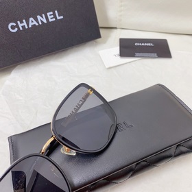 Классический черный цвет ~~ Классическая опрама очков CHANEL с но