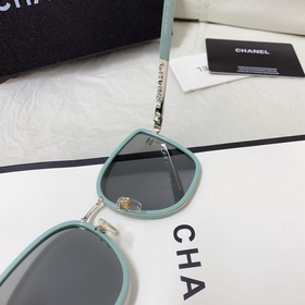 Мятно-зеленый ~~ Классическая оправа для очков CHANEL Модель： CH
