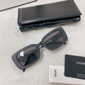 Черные очки с выемкой  Chanel Модель： CH10519
