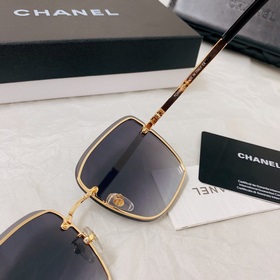 ChANEL с закругленными краями, квадратная оправа, модный и универ