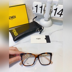 Универсальные квадратные оправы Fendi 2023 Новая модель FE50025I