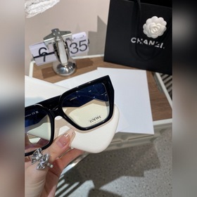 Очки LOEWE с прозрачными стеклами плоской оправой, новая модель, 