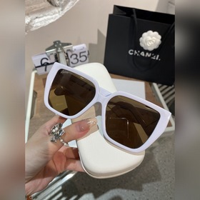 LOEWE Новые солнцезащитные очки в большой оправе, белые LW50042 Р