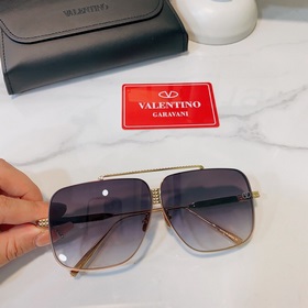 VALENTINO VLS191 Трехсторонние заклепки на дужках очков Размер 6