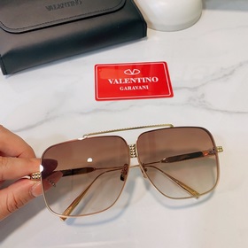 VALENTINO VLS191 Трехсторонние заклепки на дужках очков Размер 6