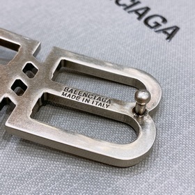 Ширина 3,0 см BB пояс от Balenciaga. Пряжка из чистого меди, пове