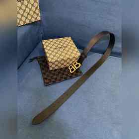 BALENCIAGA Париж, ограниченная серия ремней для ранней весны, под