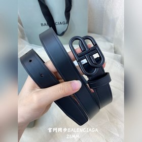 Balenciaga 2023 Новый пояс из итальянской матовой кожи с двусторо