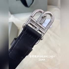 Balenciaga 2023 Новый пояс из итальянской матовой кожи с двусторо
