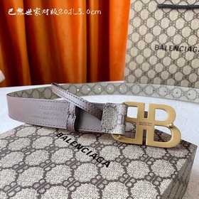 Новый модный пояс BALENCIAGA Paris, импортный принт на лицевой ст