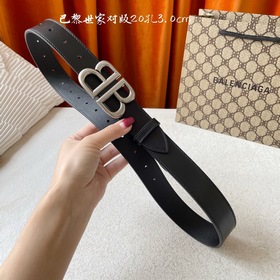 Новый модный пояс BALENCIAGA Paris, изготовлен из импортной кожи 