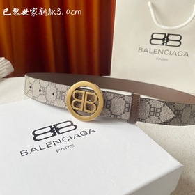 Новый модный пояс BALENCIAGA Paris, оригинальная печать в сочетан