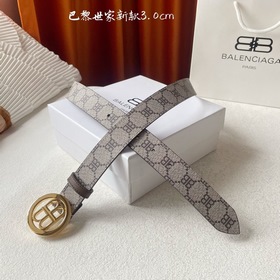 Новый модный пояс BALENCIAGA Paris, с оригинальным принтом и ориг