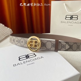 Новый модный пояс BALENCIAGA Paris, с оригинальным принтом и ориг