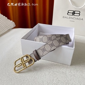 Новый модный пояс BALENCIAGA Paris, оригинальная печать в сочетан