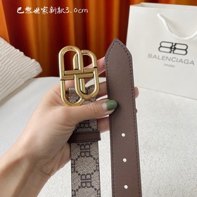 Новый модный пояс BALENCIAGA Paris, оригинальная печать в сочетан