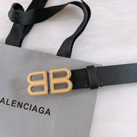 Balenciaga BB пояс! Пряжка из чистого меди, поверхность покрыта п