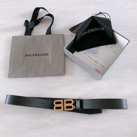 Balenciaga BB пояс! Пряжка из чистого меди, поверхность покрыта п