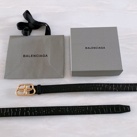 Balenciaga BB пояс! Пряжка из чистого меди, поверхность покрыта п