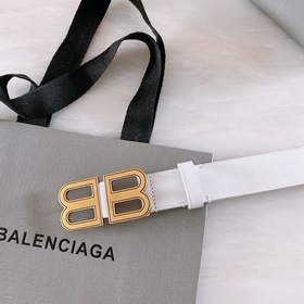 Balenciaga BB пояс! Пряжка из чистого меди, поверхность покрыта п