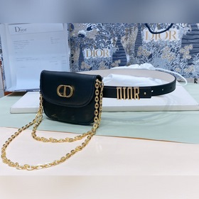 dior30 Montaigne CD поясная пряжка Внутренняя сторона украшена ло