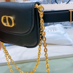 dior30 Montaigne CD поясная пряжка Внутренняя сторона украшена ло