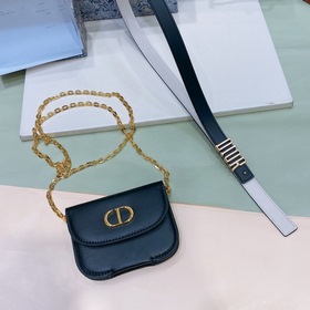 dior30 Montaigne CD поясная пряжка Внутренняя сторона украшена ло