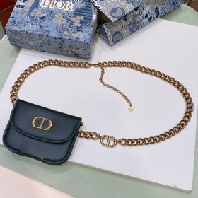dior30 Montaigne CD поясная пряжка Внутренняя сторона украшена ло