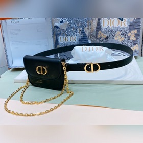 dior30 Montaigne CD поясная пряжка Внутренняя сторона украшена ло